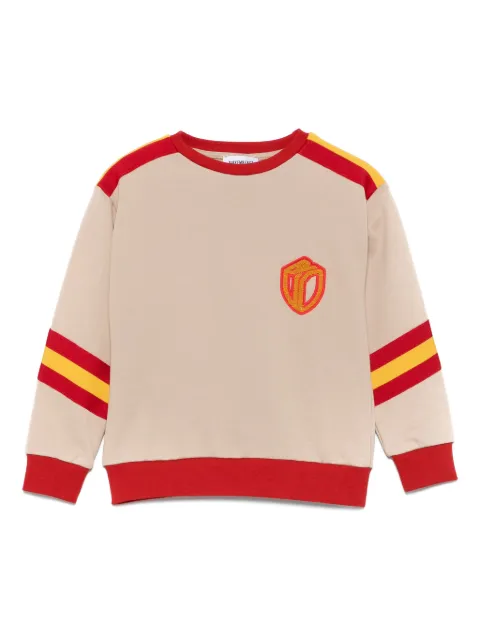 BIKKEMBERGS KIDS sudadera con parche del logo
