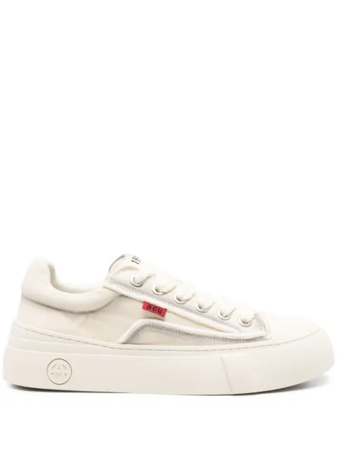 ACUPUNCTURE 1993 panelled canvas sneakers