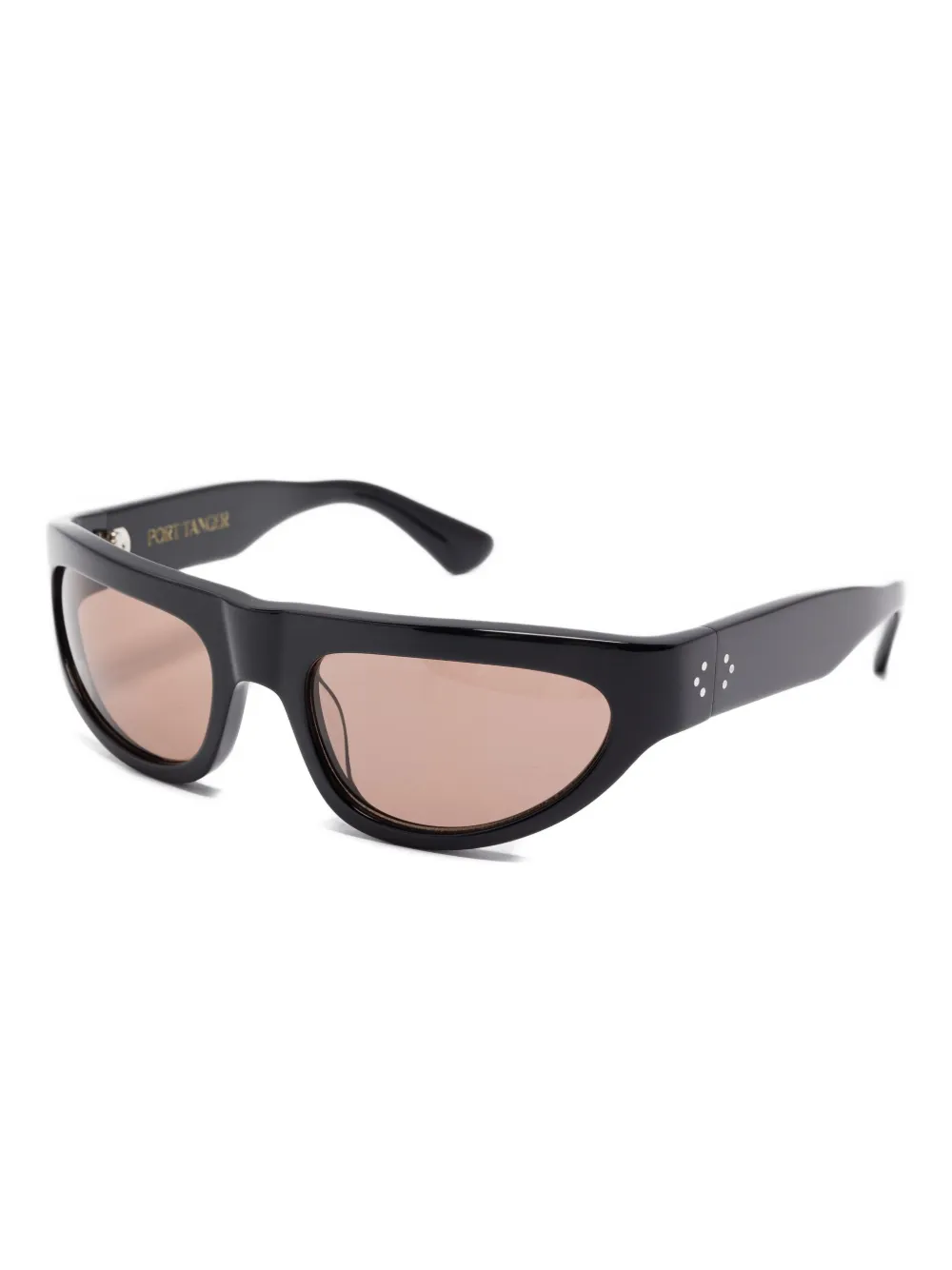Port Tanger Bril met oversized montuur Zwart