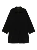 FEAR OF GOD ESSENTIALS zip-front three-quarter sleeves coat - Black