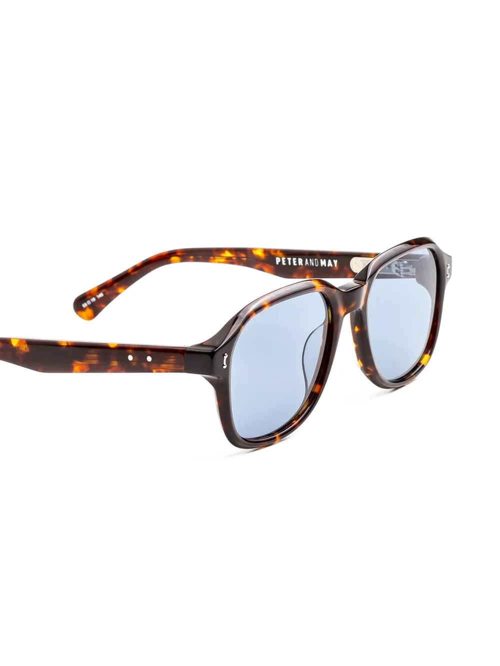 Peter & May Walk tortoiseshell round-frame sunglasses Bruin