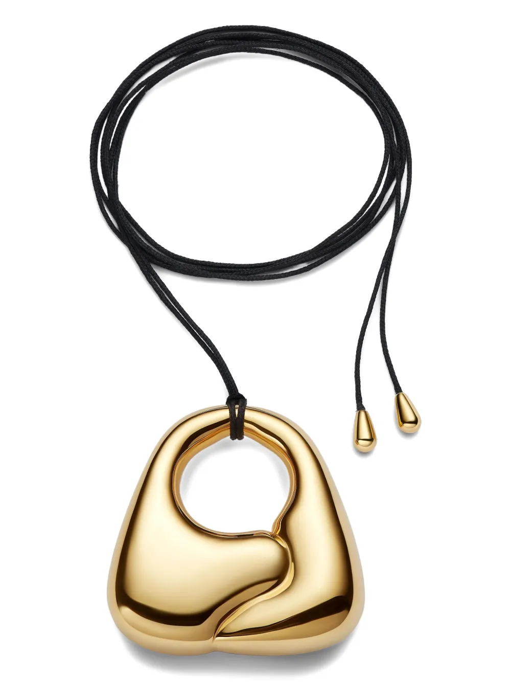  Maria Black Large Weekender Necklace - Gold 