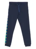 BIKKEMBERGS KIDS side-stripe track pants - Blue