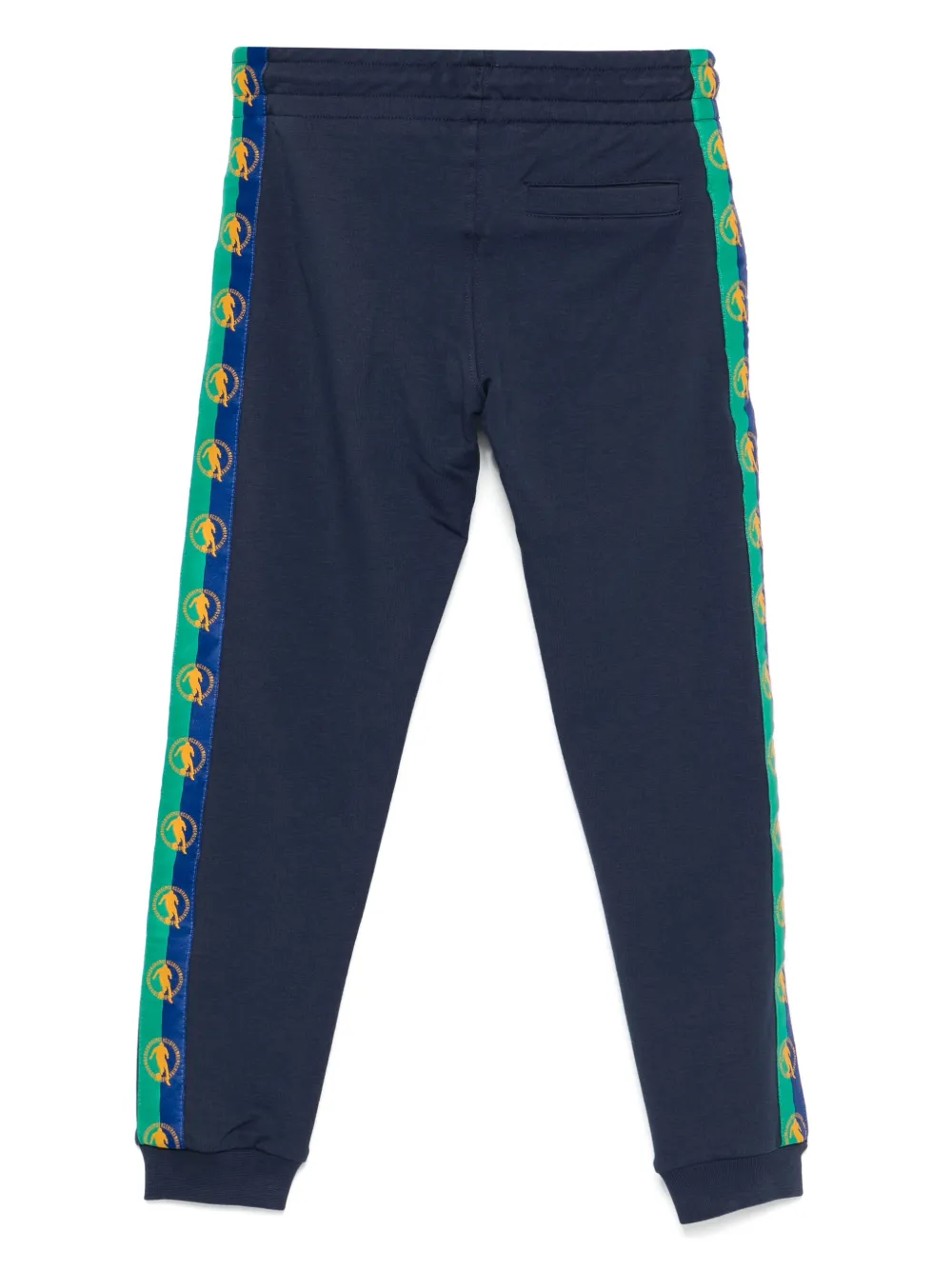 BIKKEMBERGS KIDS side-stripe track pants | Boys Casual Trousers | Image 2