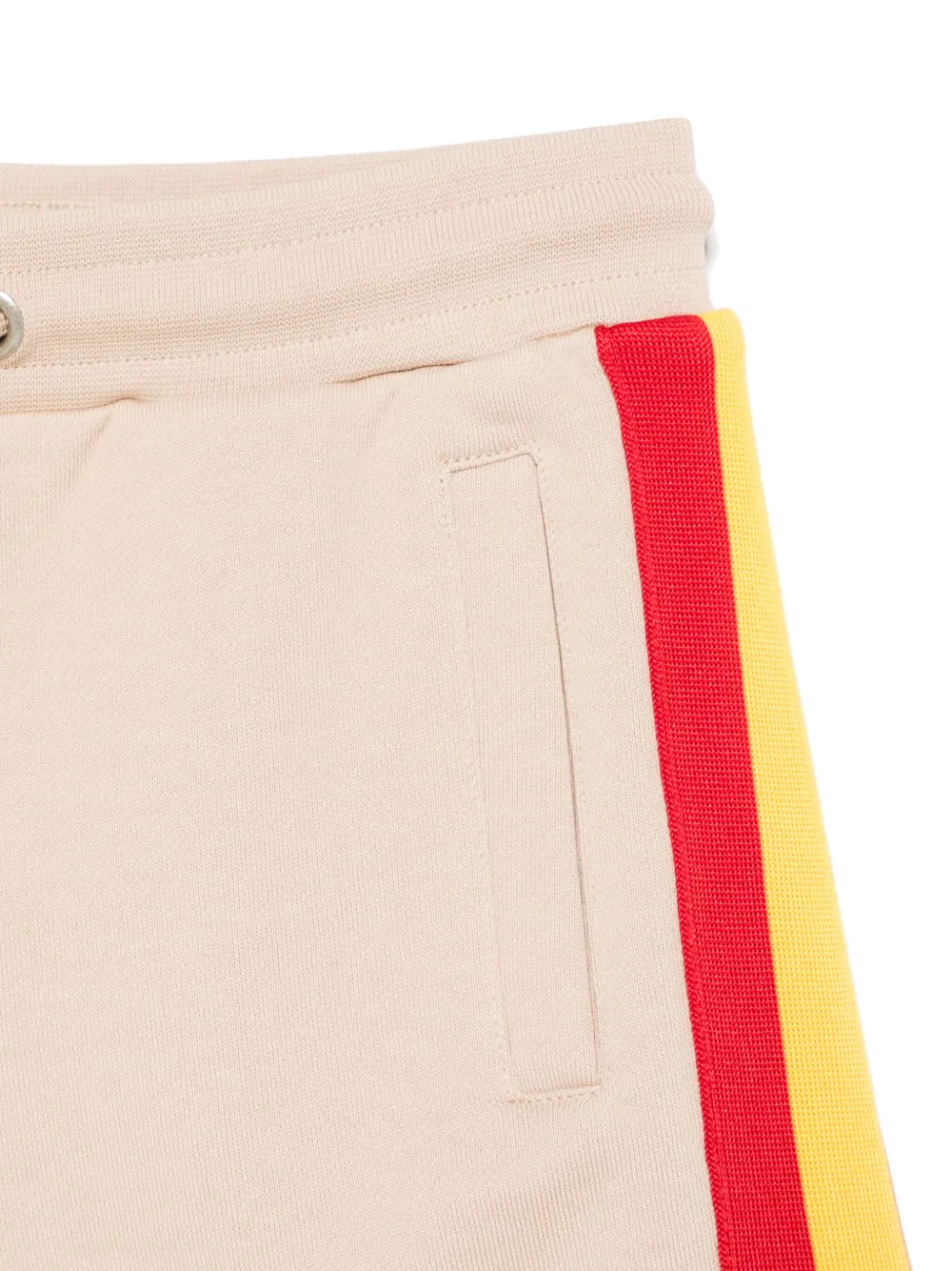 BIKKEMBERGS KIDS Shorts met trekkoordtaille Beige