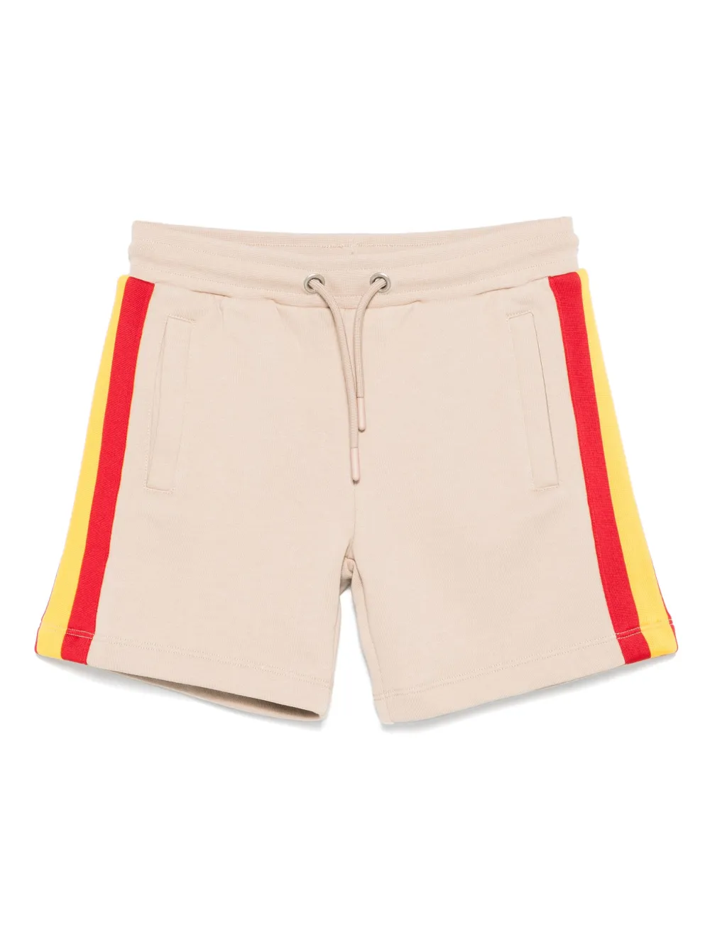 BIKKEMBERGS KIDS drawstring-waist shorts | Neutrals | Image 1