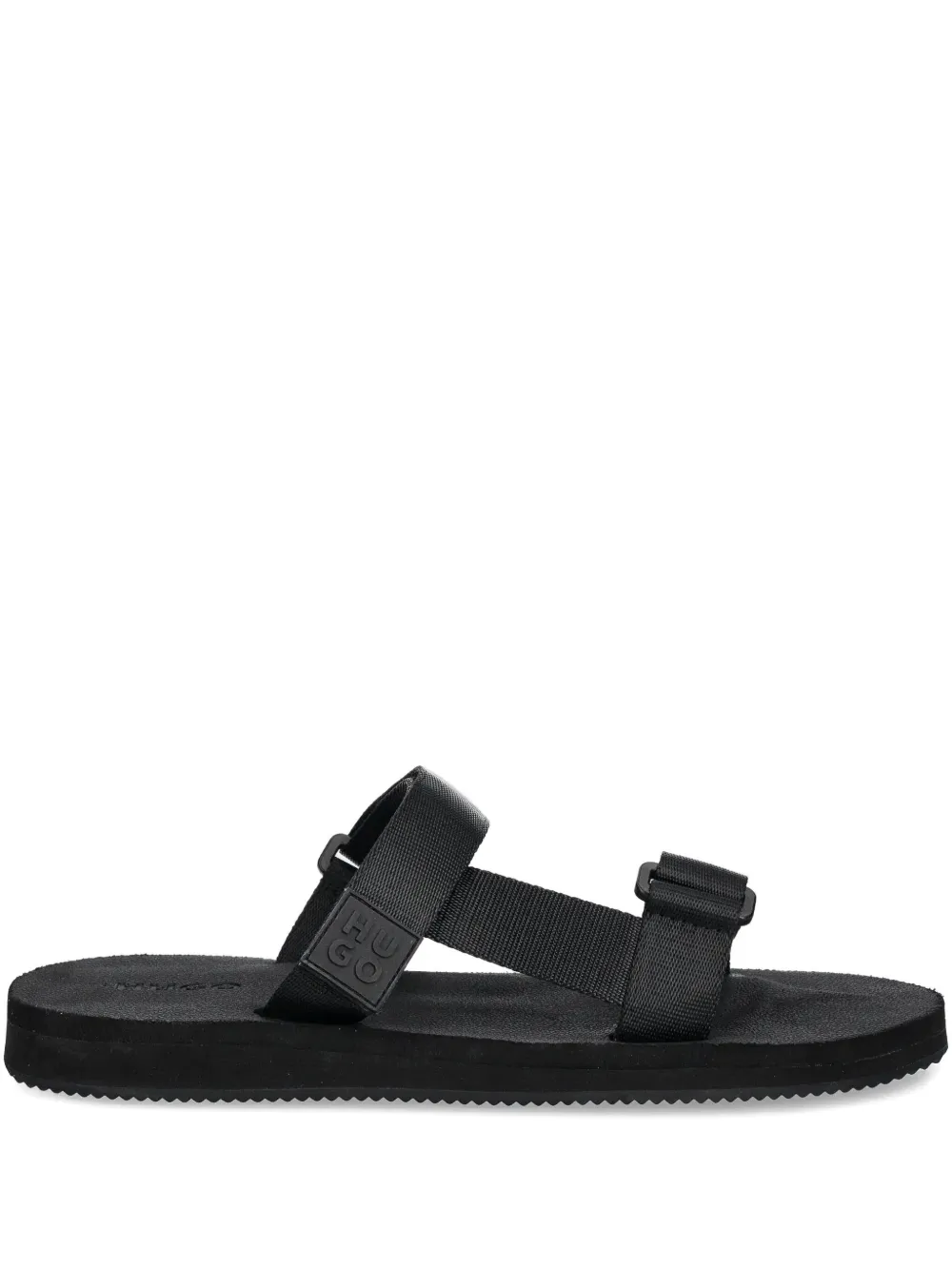 HUGO double-strap sandals | Black | Image 1