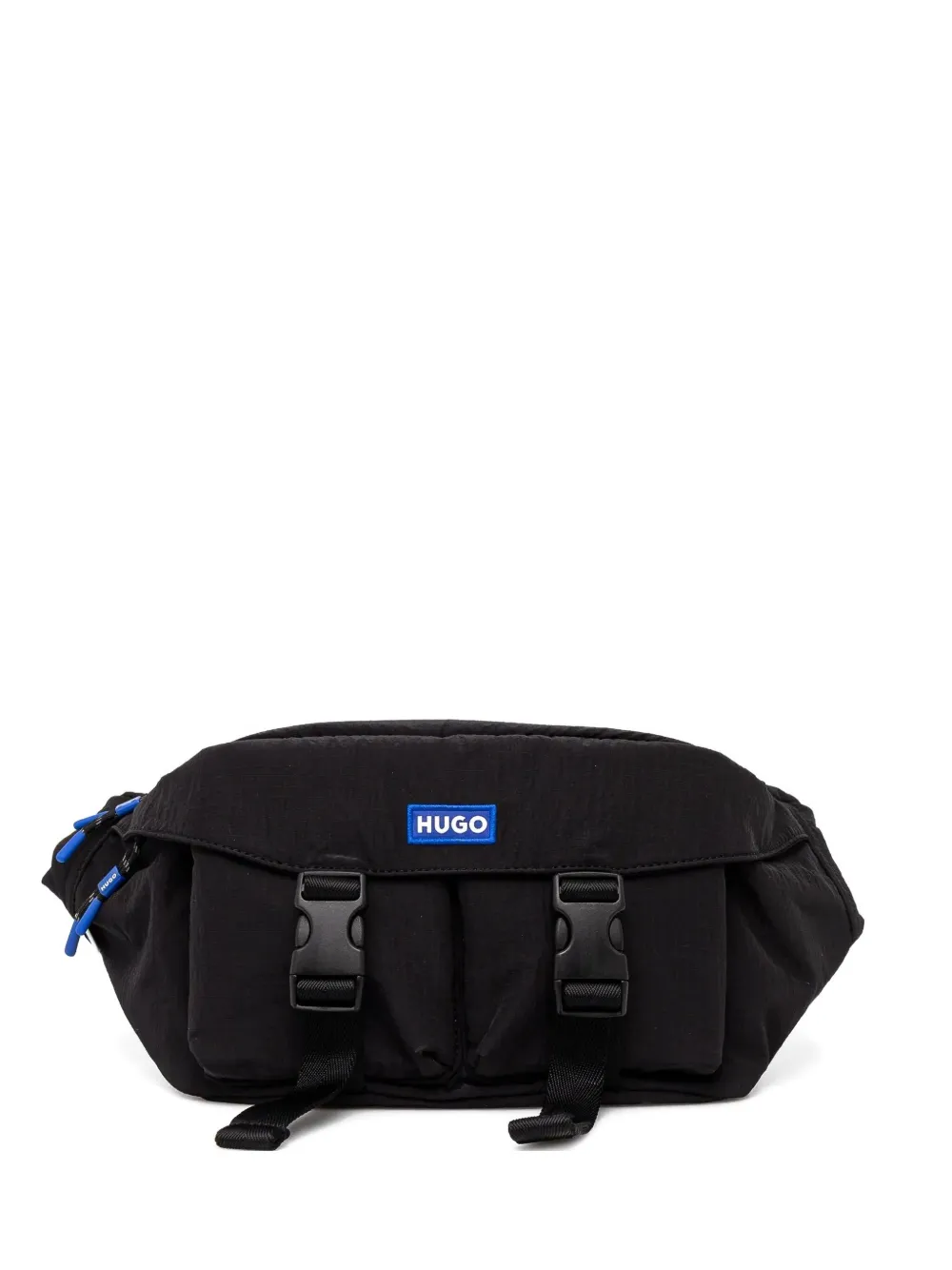 HUGO buckle-fastening pocketed belt bag | Black | Image 1