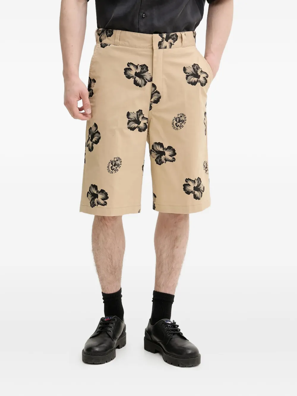 HUGO floral-print shorts | Neutrals | Image 1