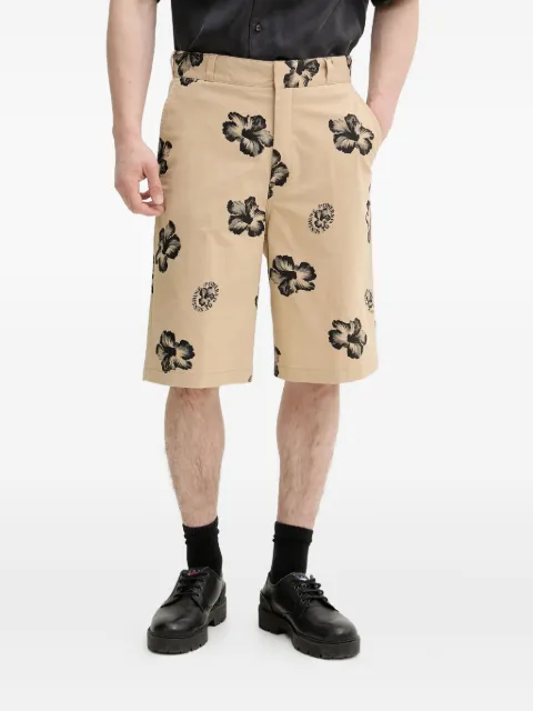 HUGO floral-print shorts