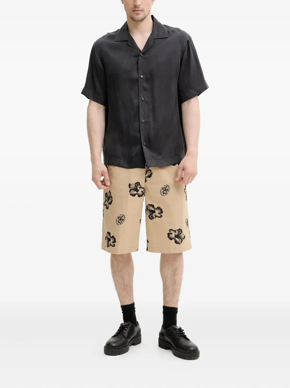 HUGO floral-print shorts | Tailored Shorts | Image 2