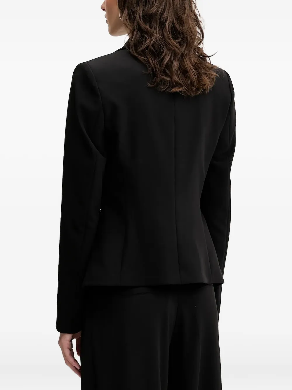 Hugo Boss Single-breasted Blazer In Black