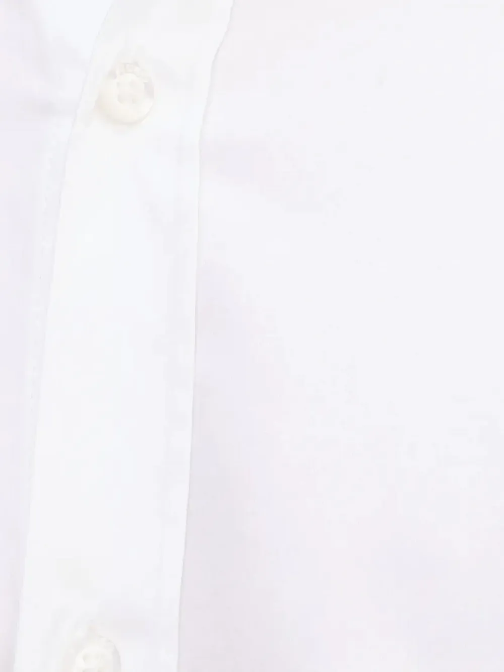 Hugo Boss Long-sleeve Button-fastening Shirt In White