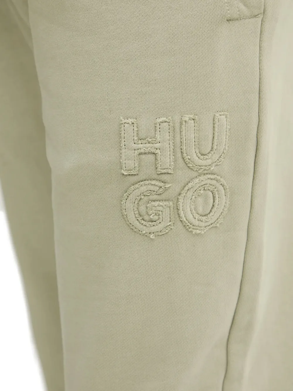 HUGO Trainingsbroek met geborduurd logo Groen