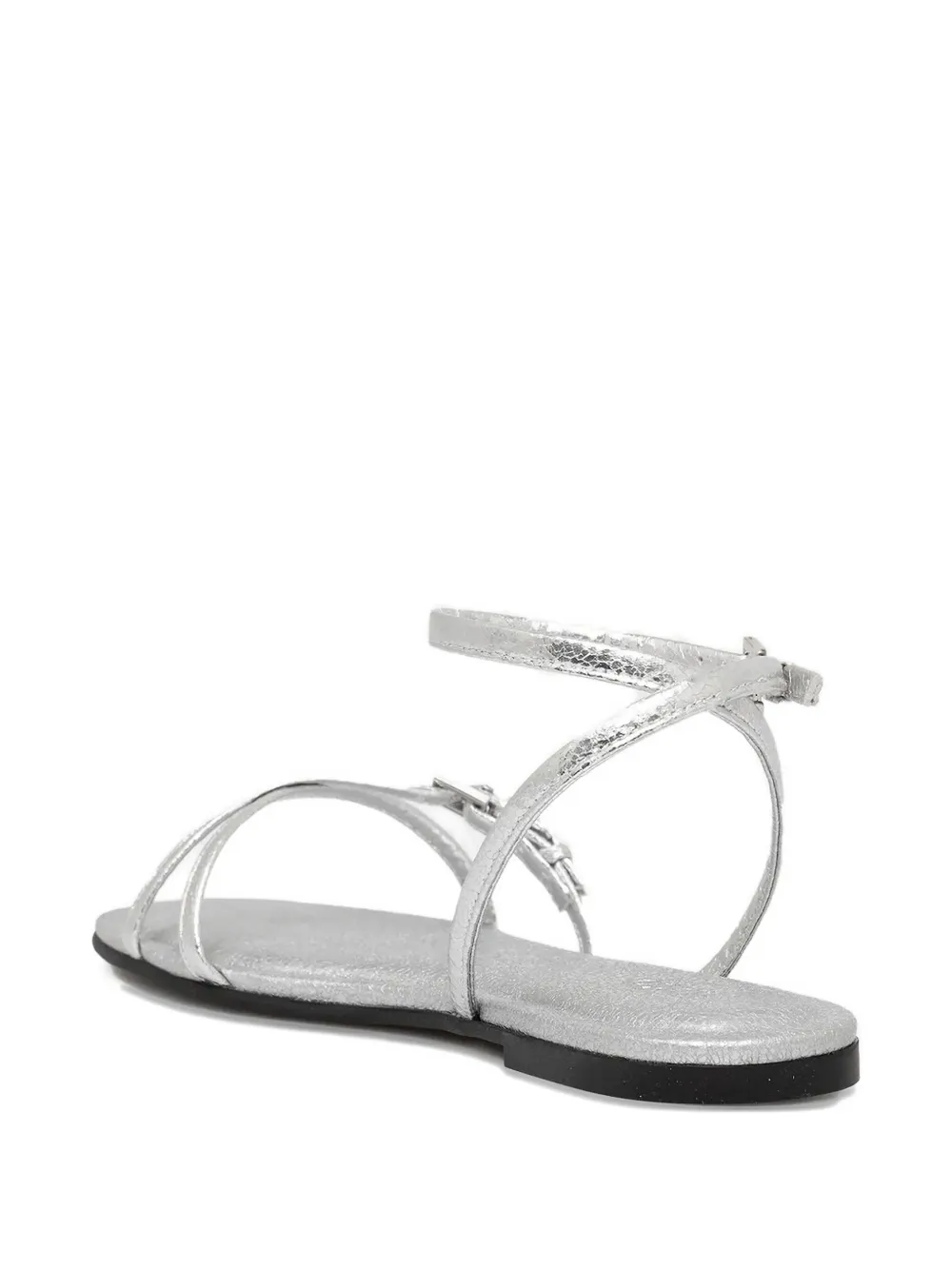 HUGO buckle-detail sandals Grey