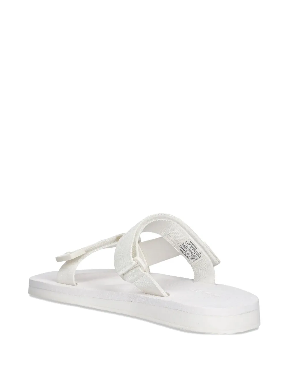 Hugo Boss Double-strap Sandals In White