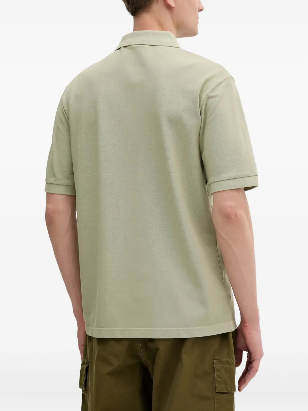 HUGO Poloshirt met geborduurd logo Groen