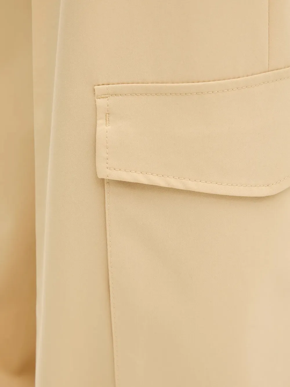 HUGO Broek met cargo zak Beige