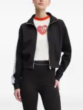 HUGO panelled zip-up top - Black