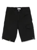 BIKKEMBERGS KIDS logo-patch shorts - Black