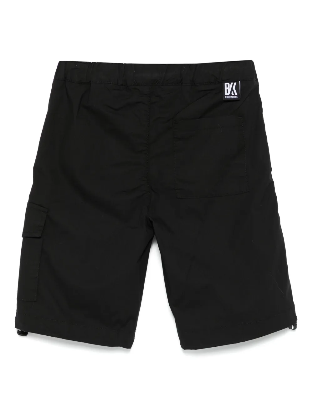 BIKKEMBERGS KIDS Shorts met logopatch Zwart