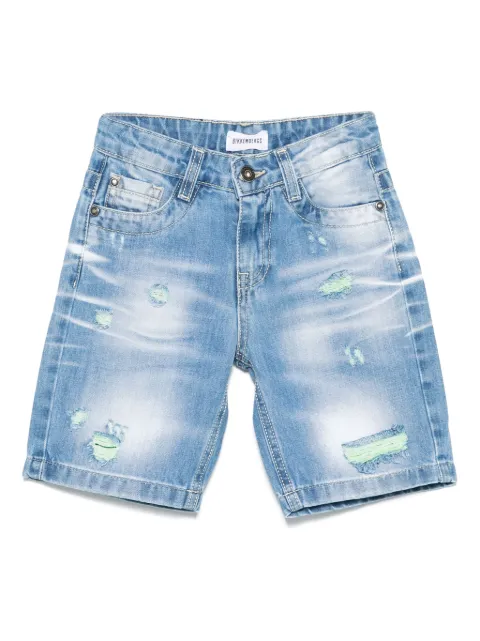 BIKKEMBERGS KIDS shorts de mezclilla