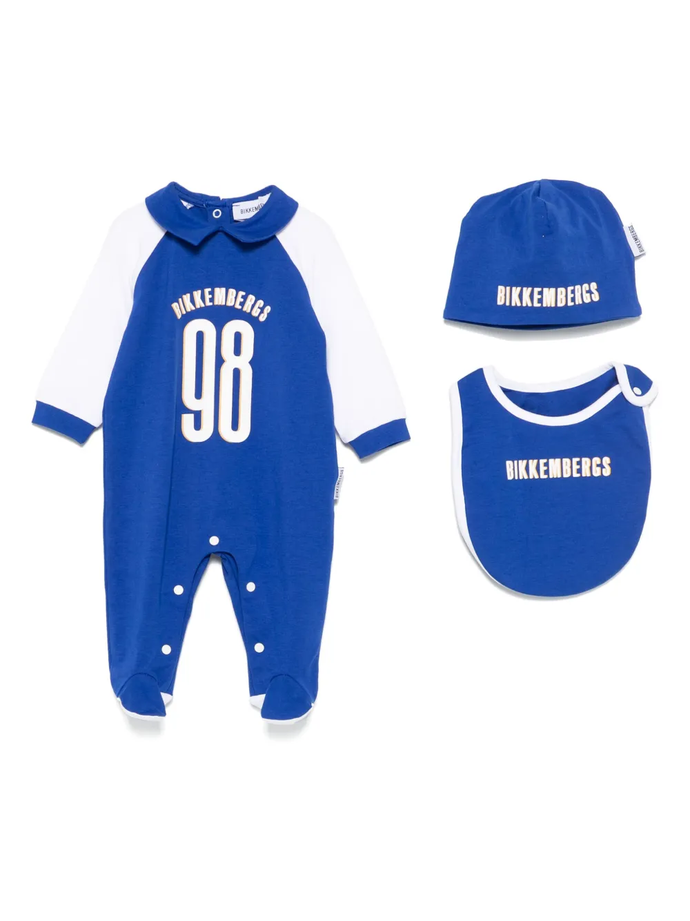 BIKKEMBERGS KIDS Babypakje met logoprint Blauw
