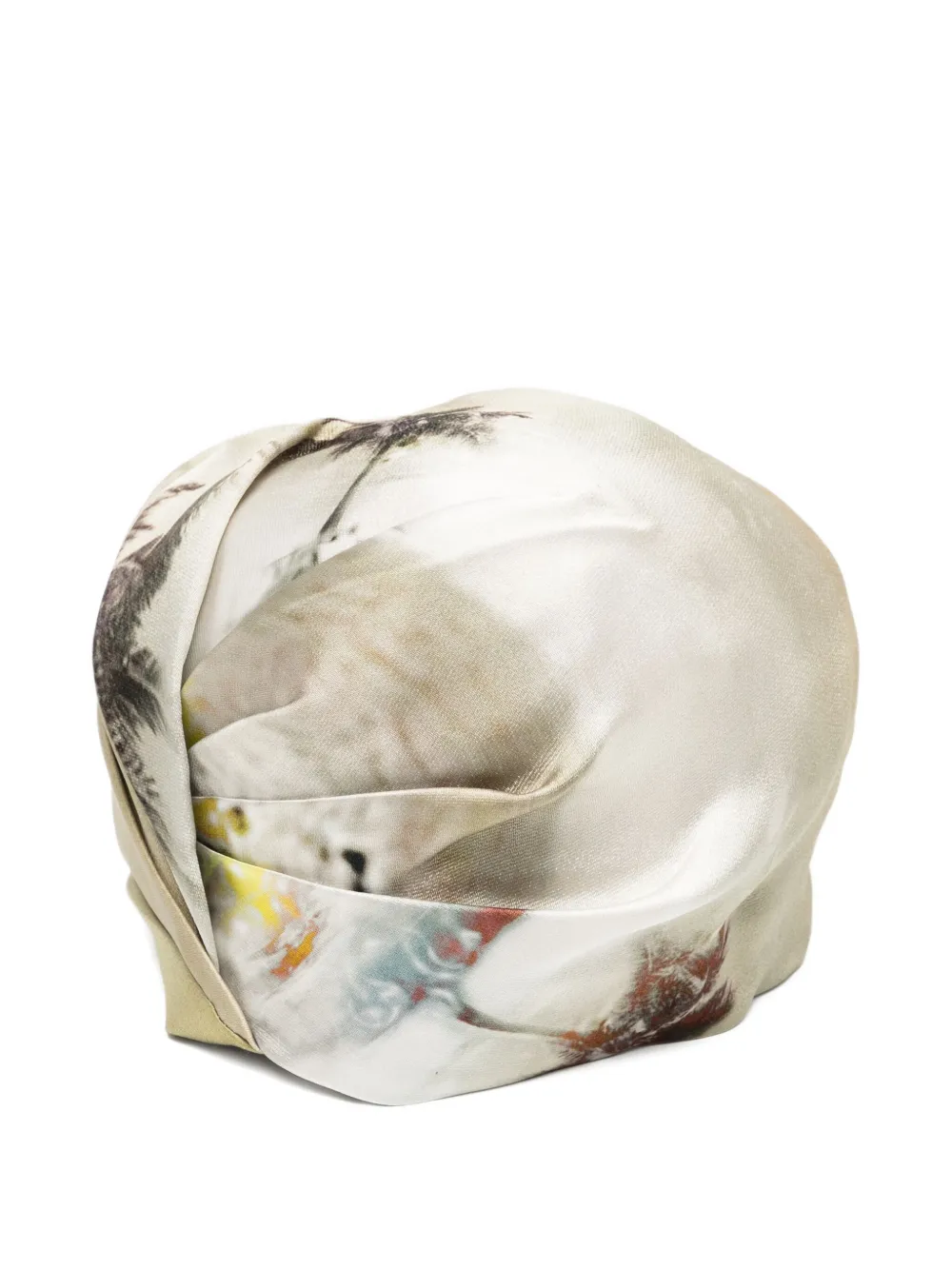 Prada Pre-Owned Zijden hoed met bloemen Groen