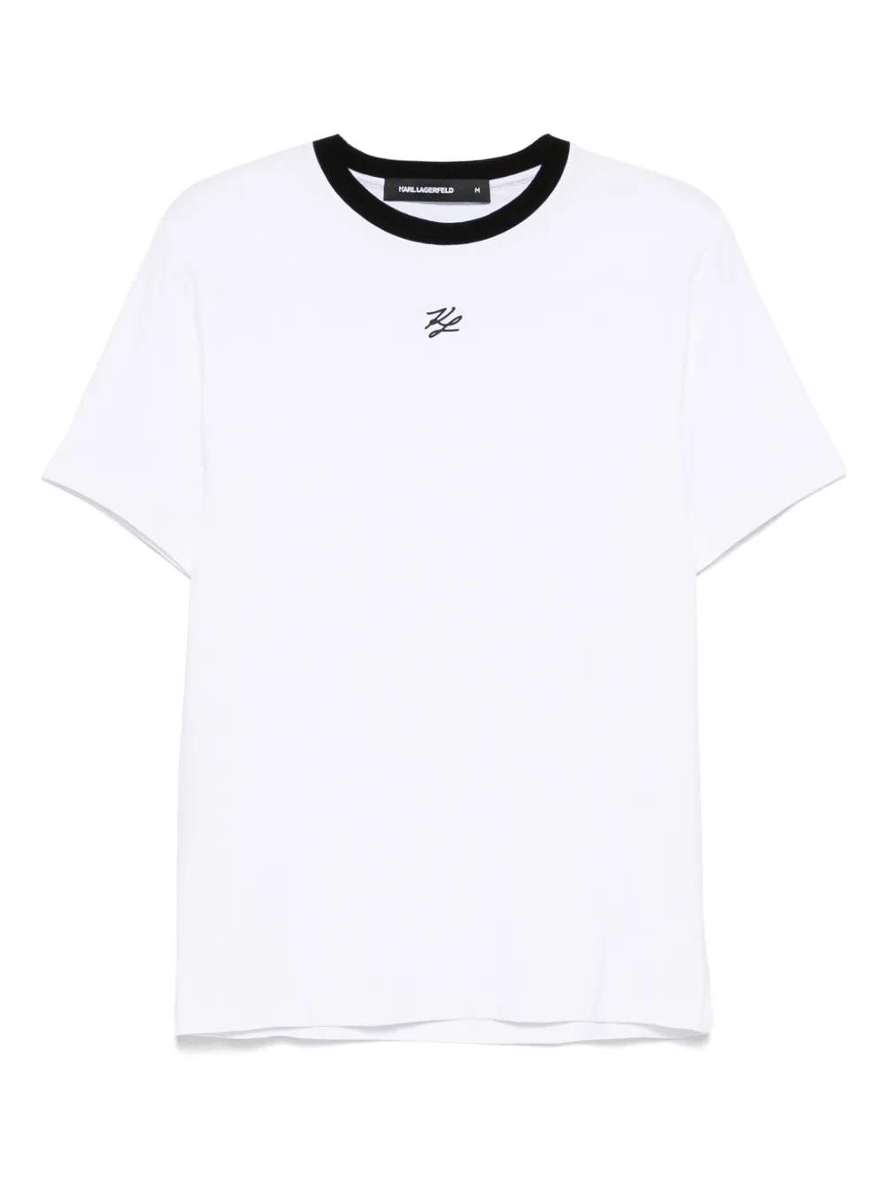 Karl Lagerfeld playera con detalle del logo | blanco | Image 1