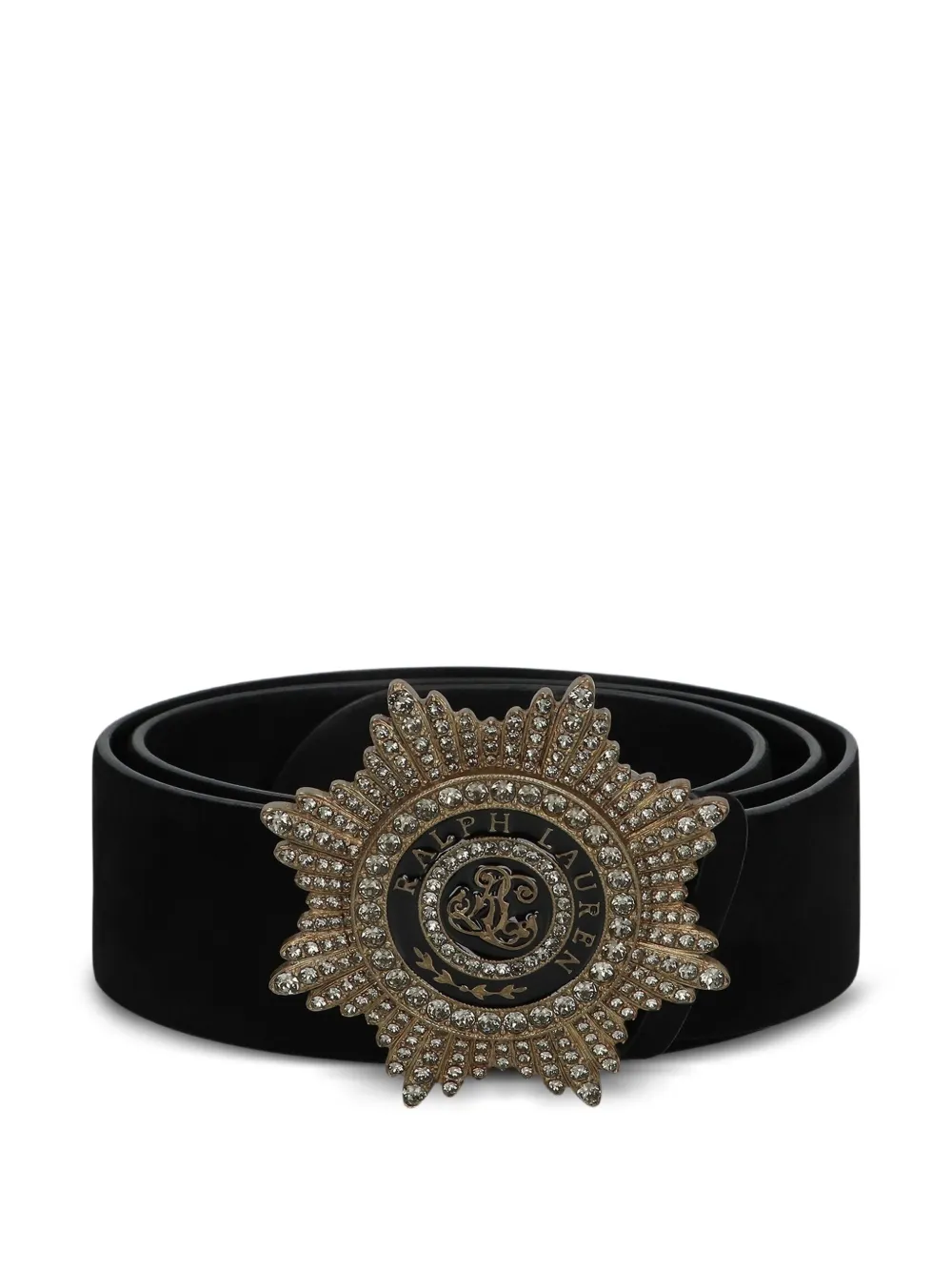Polo Ralph Lauren star-buckle belt Zwart