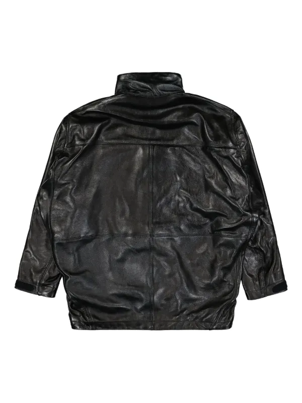 Doublet レザージャケット | ブラック | FARFETCH JP