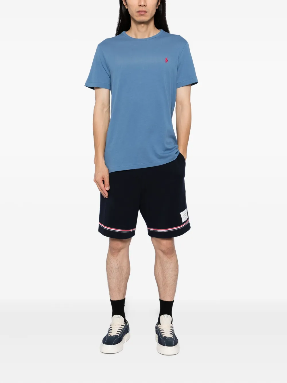 Polo Ralph Lauren T-shirt met ronde hals Blauw