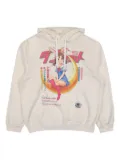 Doublet Anime-print hoodie - Neutrals