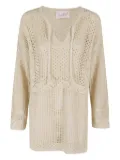 MC2 Saint Barth Alicia crochet-knit dress - Neutrals
