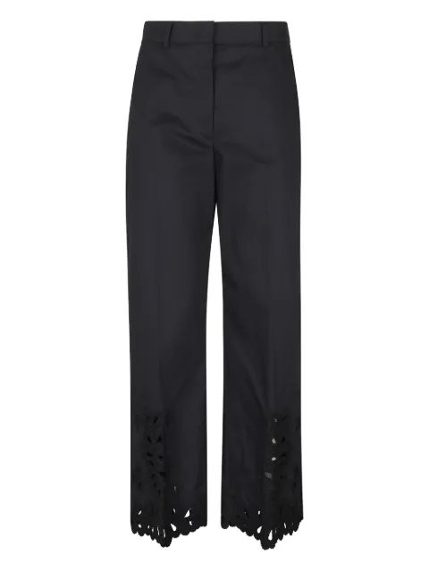 Seventy cotton straight-leg trousers