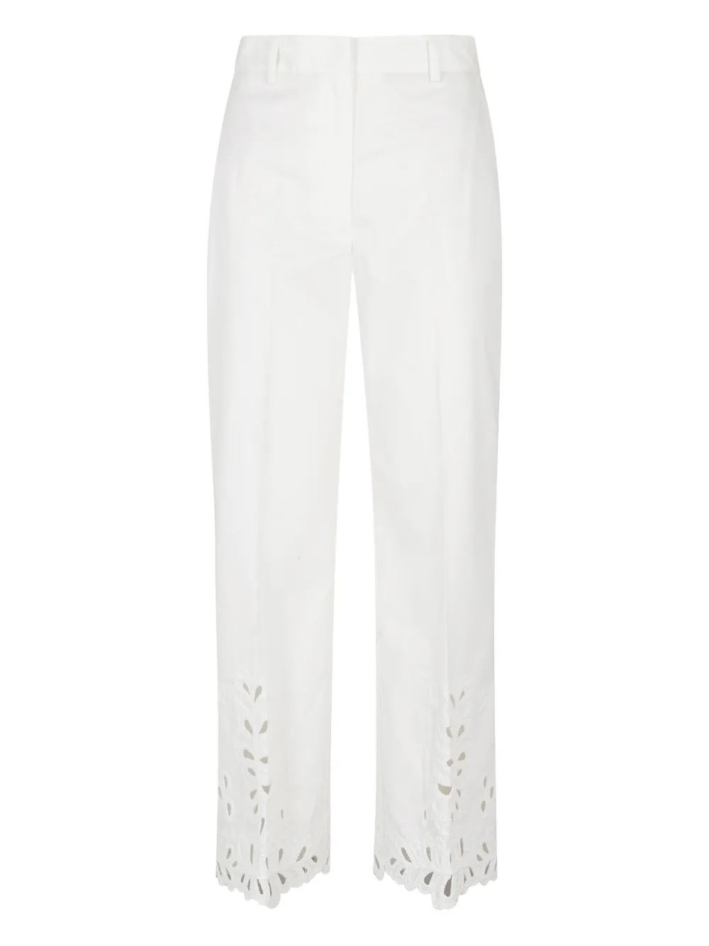 broderie Anglaise trousers