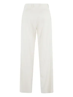 パンツ TAGLIATORE Woman Pants Blue PEBONYH40017R B1106 Blue 3 Trousers 1035887 Tom Tailor, Women Non-denim pants