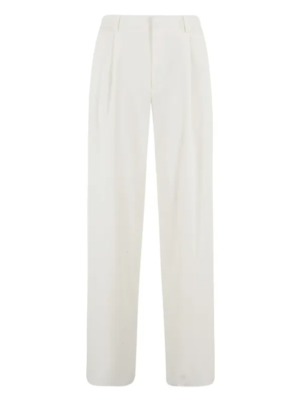 Tagliatore Tailoring Trousers in White