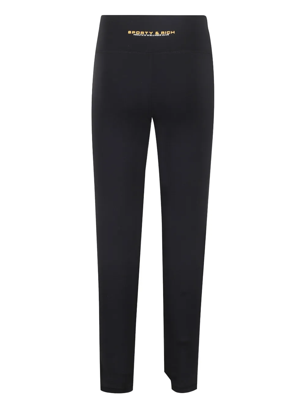 Sporty & Rich high-waisted leggings - Zwart