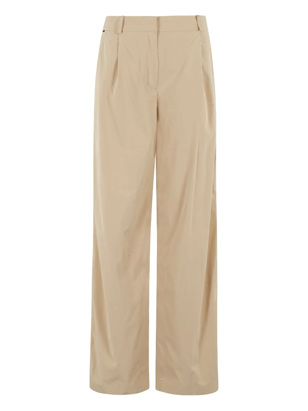 straight-leg trousers