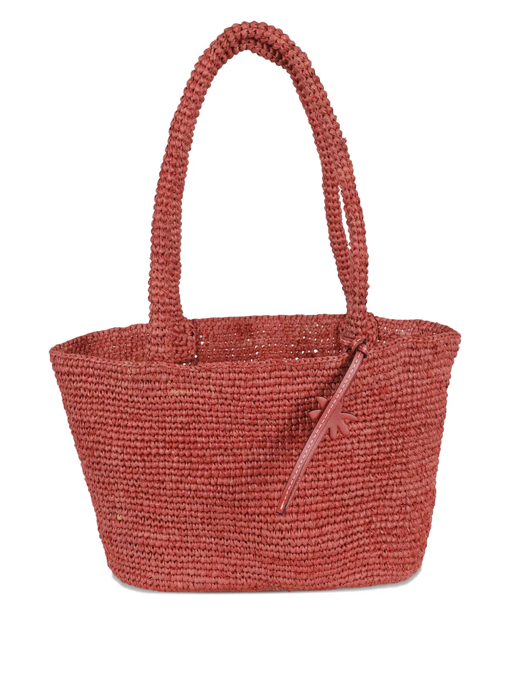 Manebi raffia shoulder bag | Red | Image 1