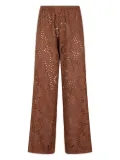 MC2 Saint Barth Inez wide-leg trousers - Brown