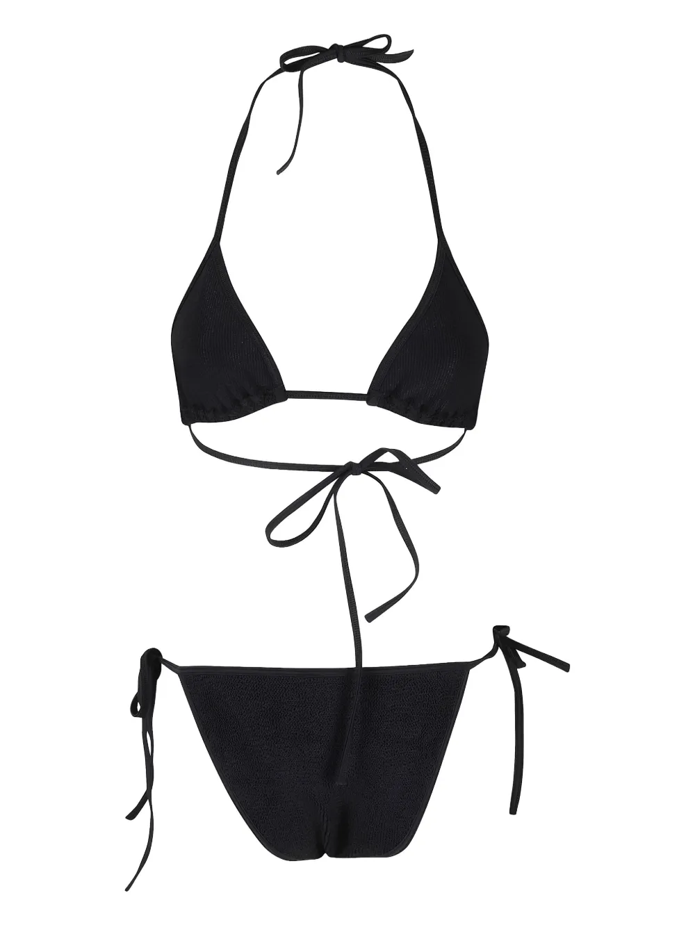 Hunza G Gina triangel bikini Zwart