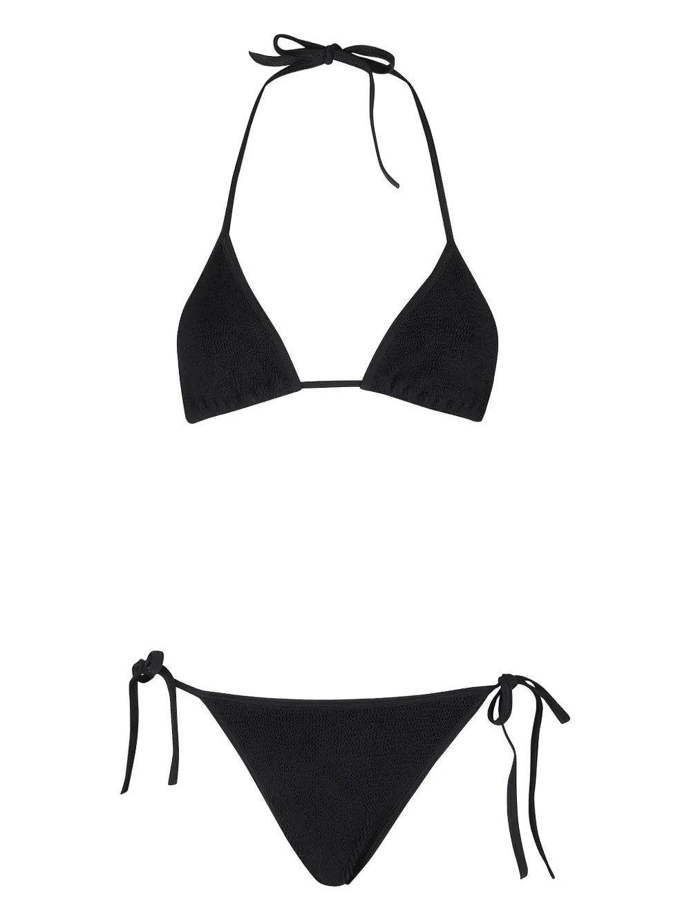 Hunza G Gina triangel bikini Zwart