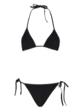 Hunza G Gina triangle bikini set - Black