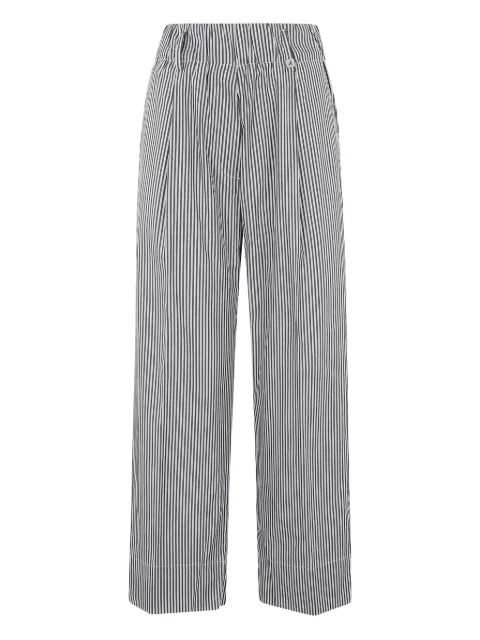 Myths striped cotton trousers