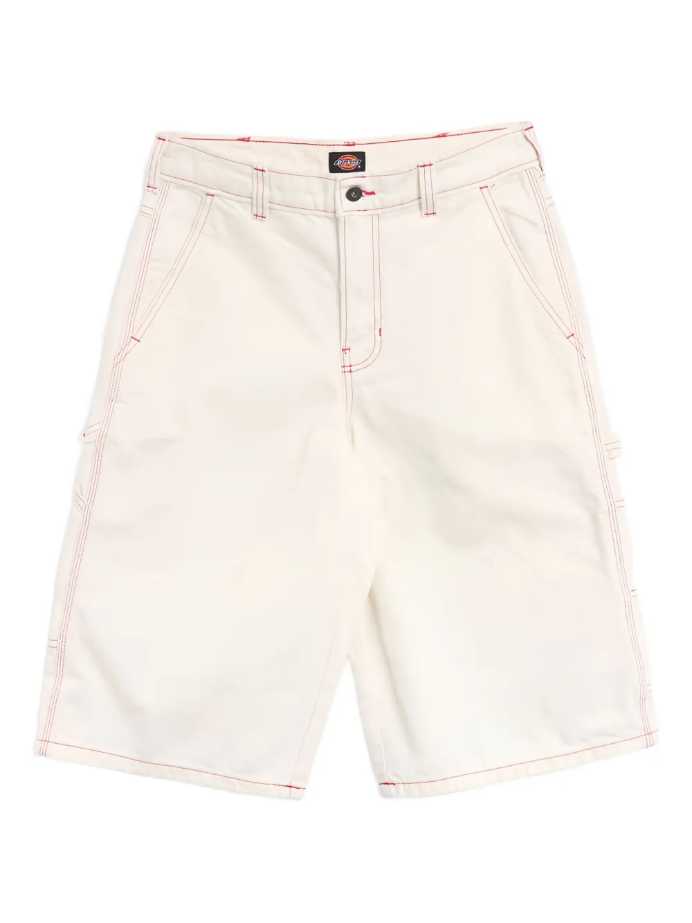 DICKIES contrast-stitch shorts | White | Image 1