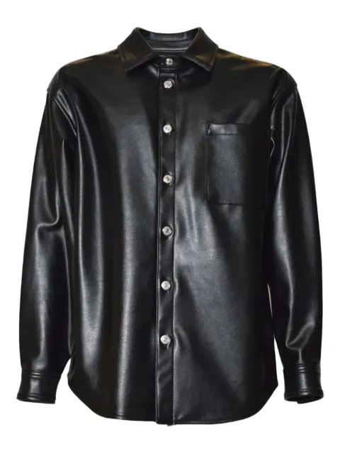 MSGM camisa con detalle de bolsillo y botones