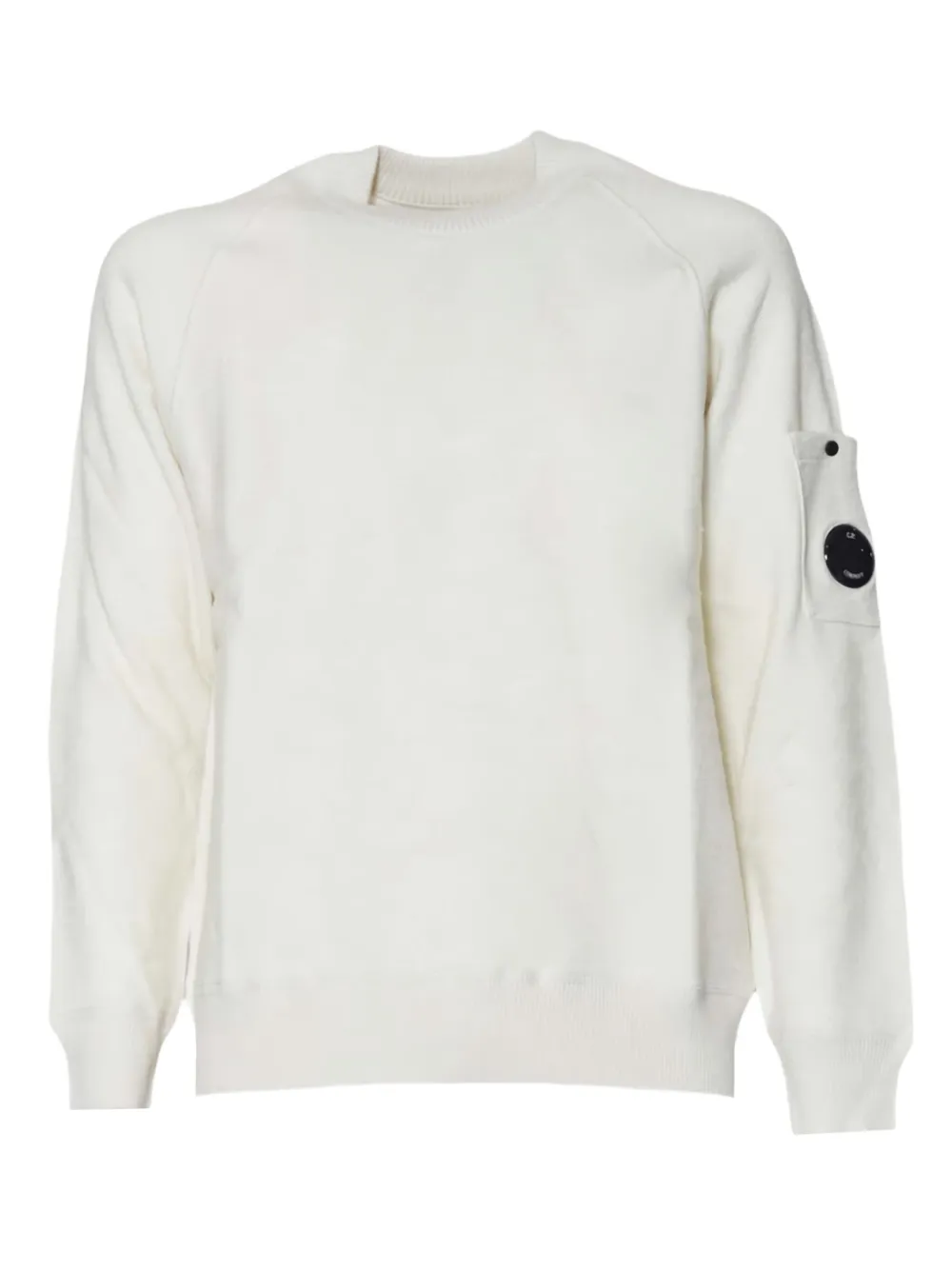 C.P. Company patch-pocket sweater | White | Image 1