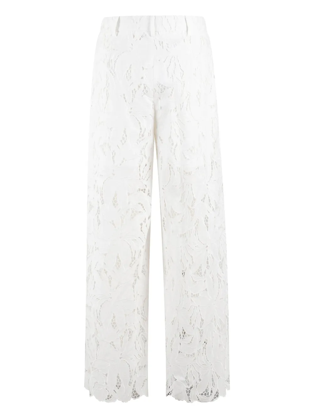 Isabelle Blanche lace trousers | Straight-Leg Pants | Image 2